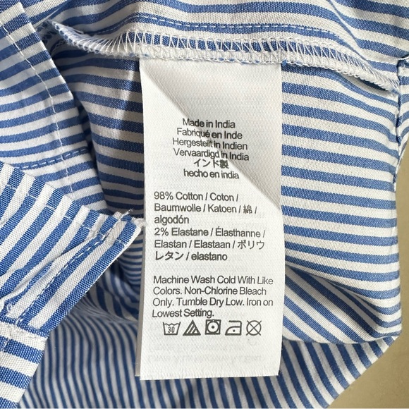 J crew bt942 ruffle-placket button-up top size XS - Picture 5 of 6